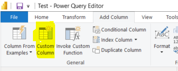 Add Custom Column