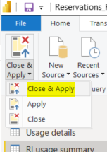 Close and Apply